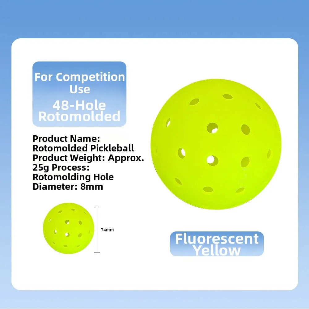 48-Hole Pickleballs – 6 Pack