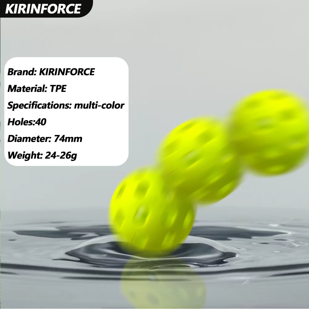 Kirinforce 40-Hole Pickleball