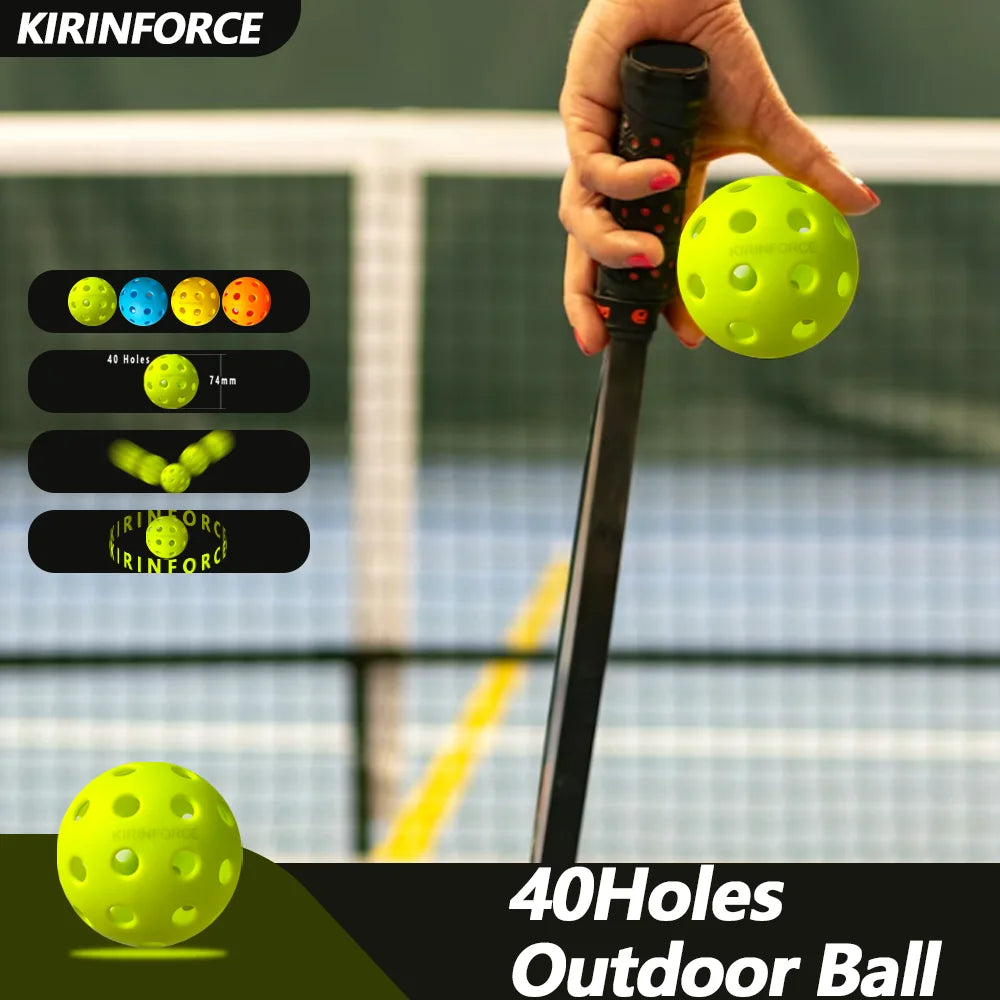 Kirinforce 40-Hole Pickleball