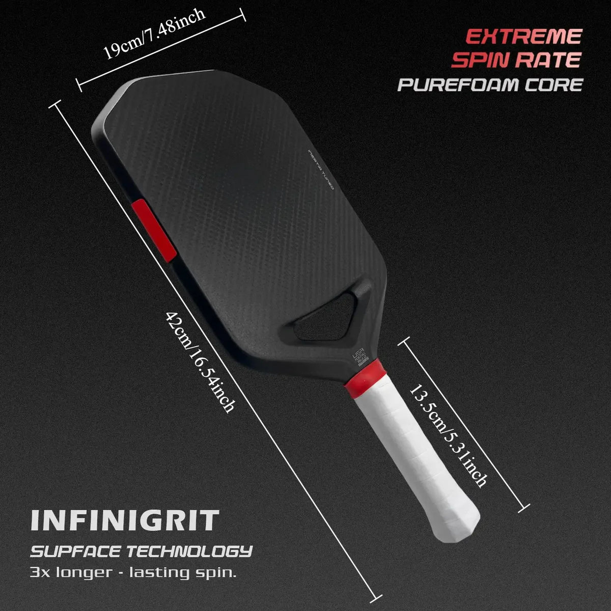 Borderless Carbon Paddle