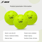 X-Ace Pickleballs – 60 Pack