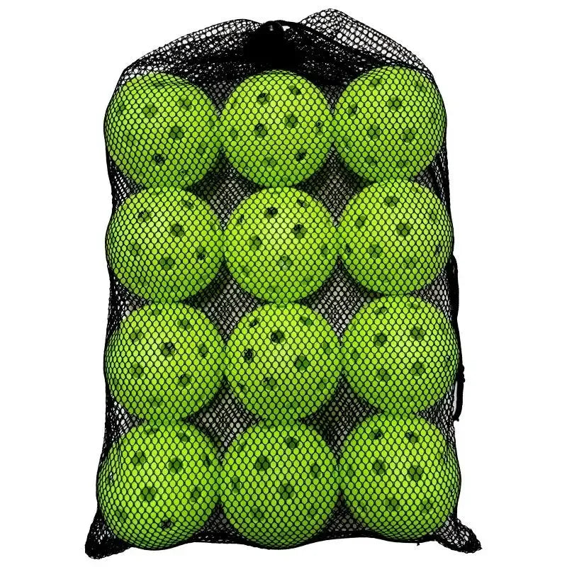 Outdoor Pickleballs – 6/12 Pack