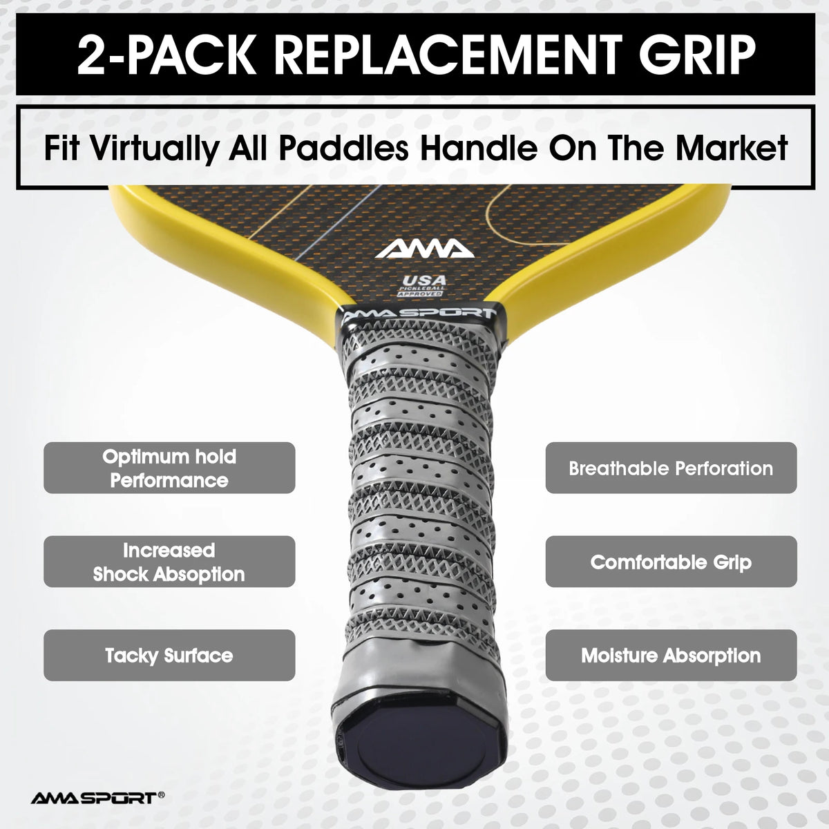 Moisture-Wicking Grip Tape