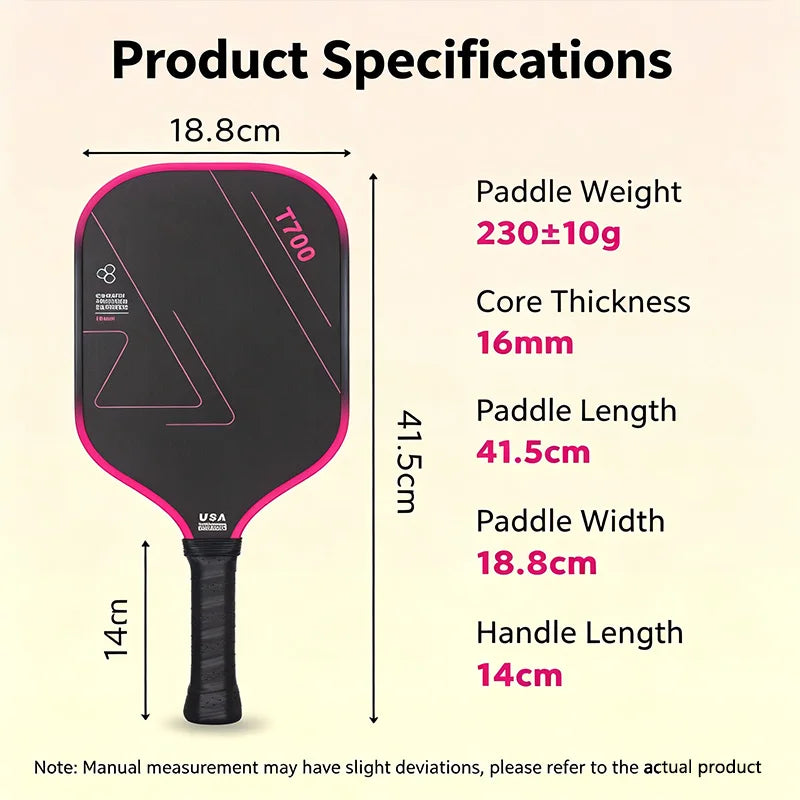 T700 Carbon Paddle & Ball Set