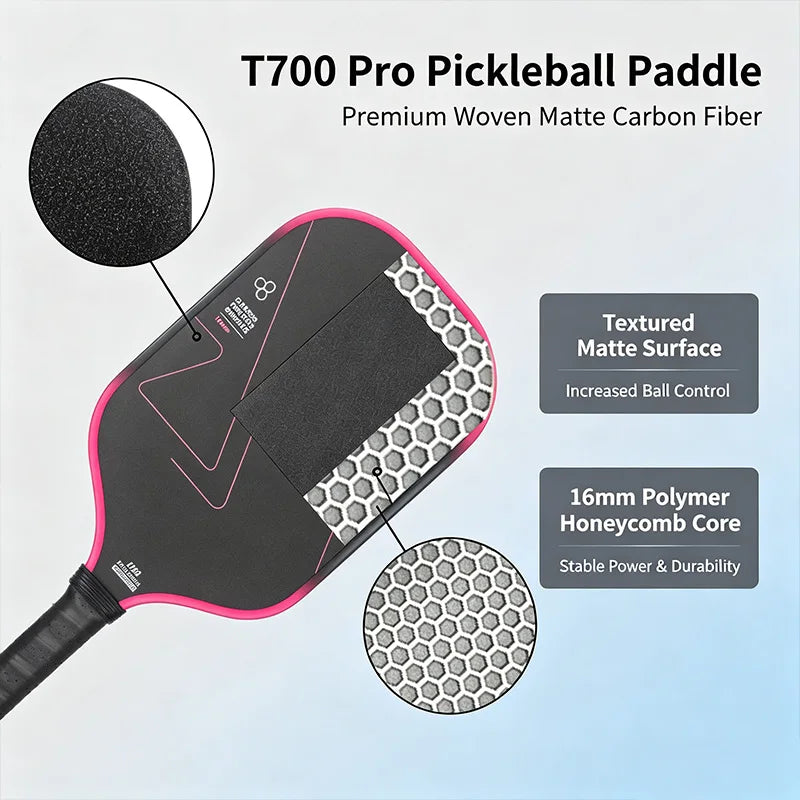 T700 Carbon Paddle & Ball Set