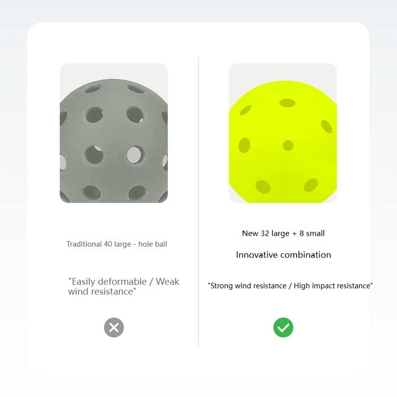 Luzz 40-Hole Pickleball