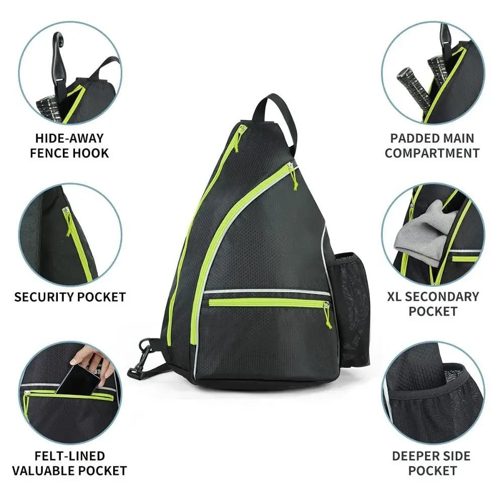 Multi-Compartment Pickleball Bag