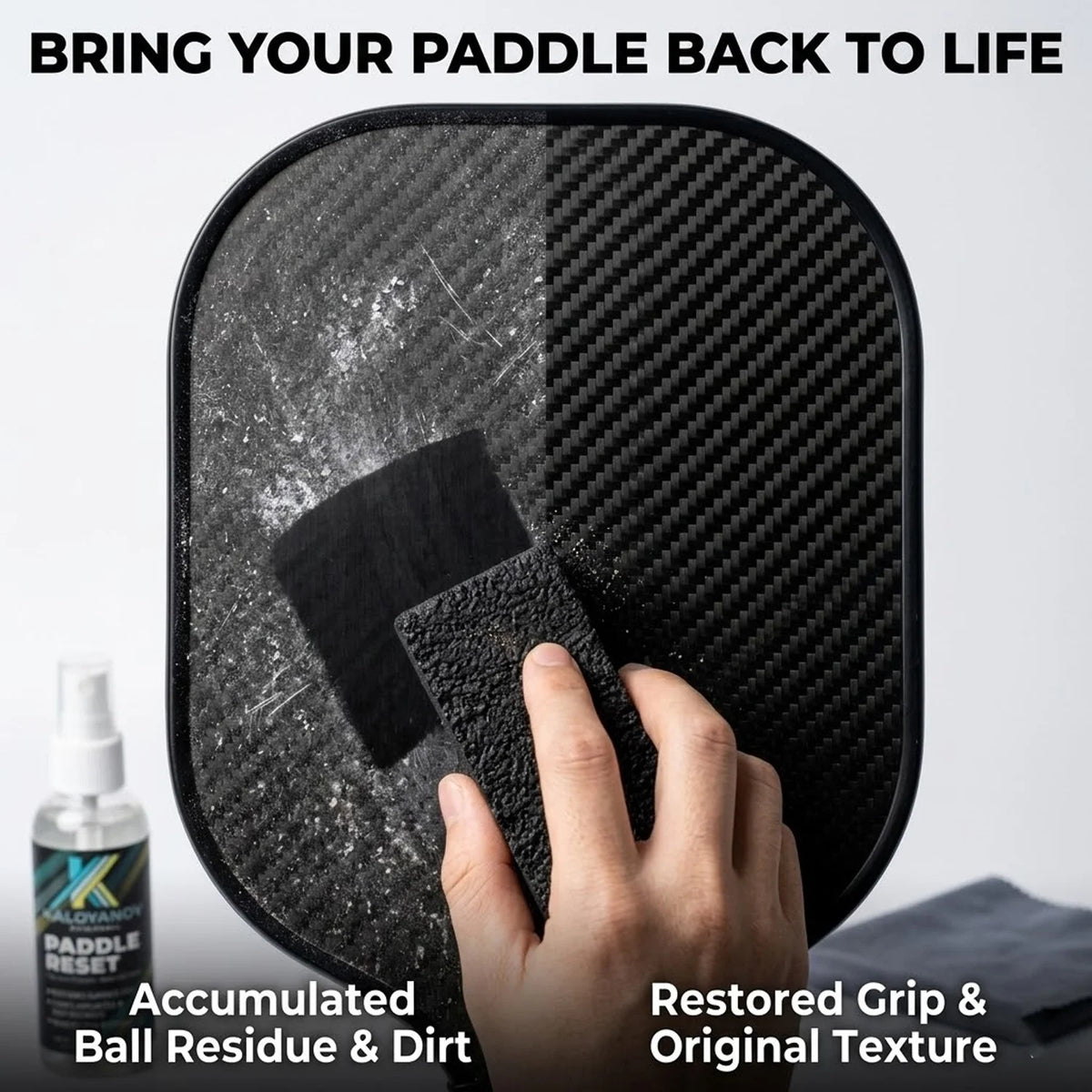 Pickleball Paddle Cleaning Kit