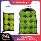 Indoor Pickleballs – 6/12 Pack