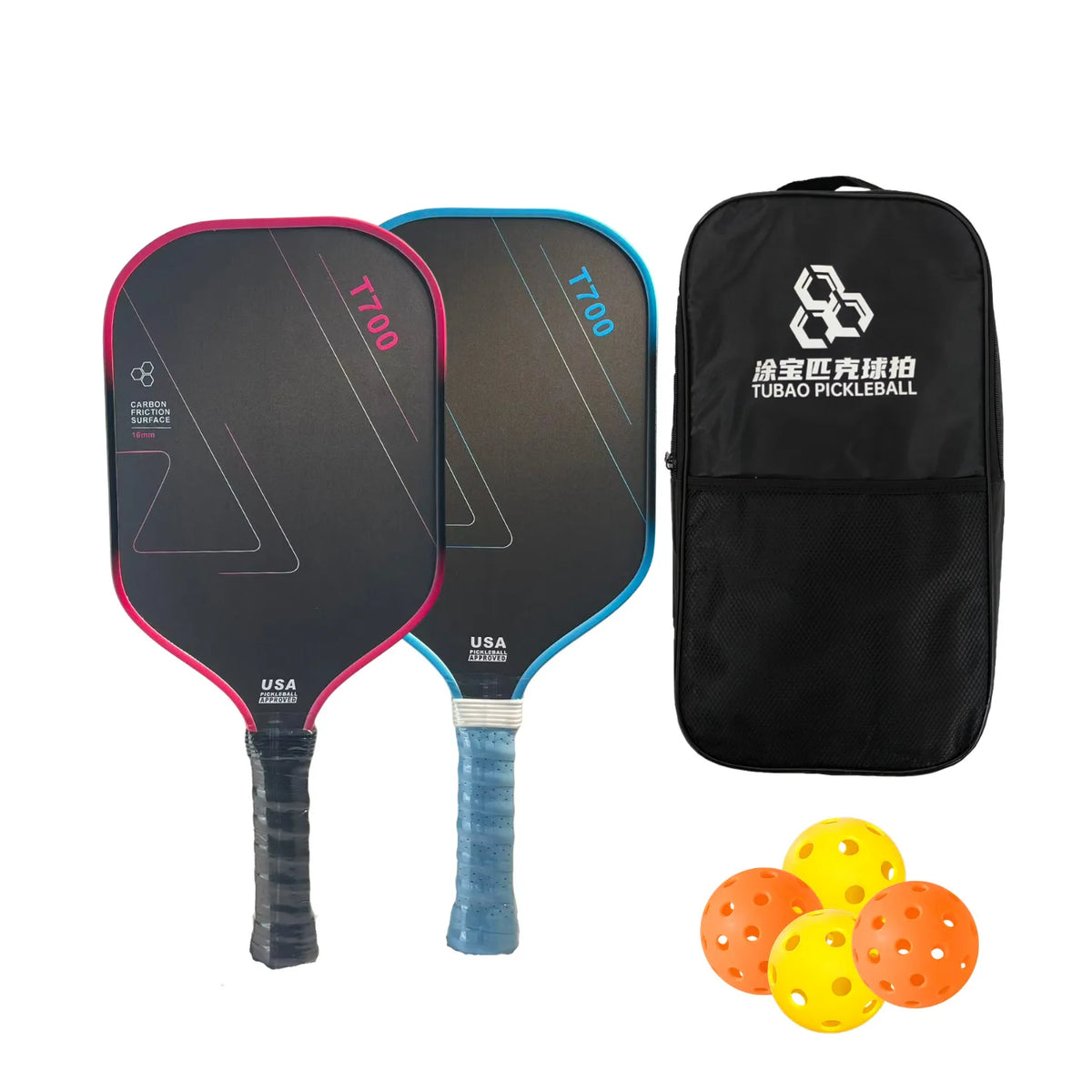 T700 Carbon Paddle & Ball Set