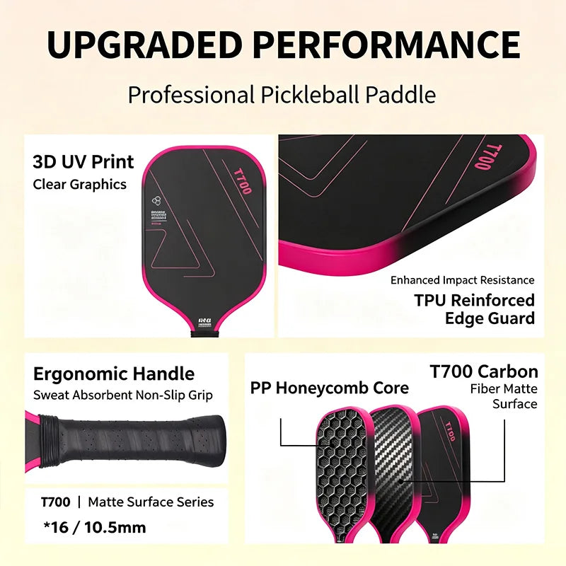 T700 Carbon Paddle & Ball Set