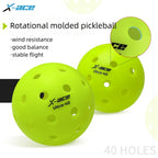 X-Ace Pickleballs – 60 Pack