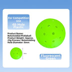 48-Hole Pickleballs – 6 Pack