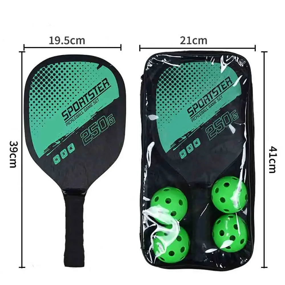 2-Paddle Wooden Set