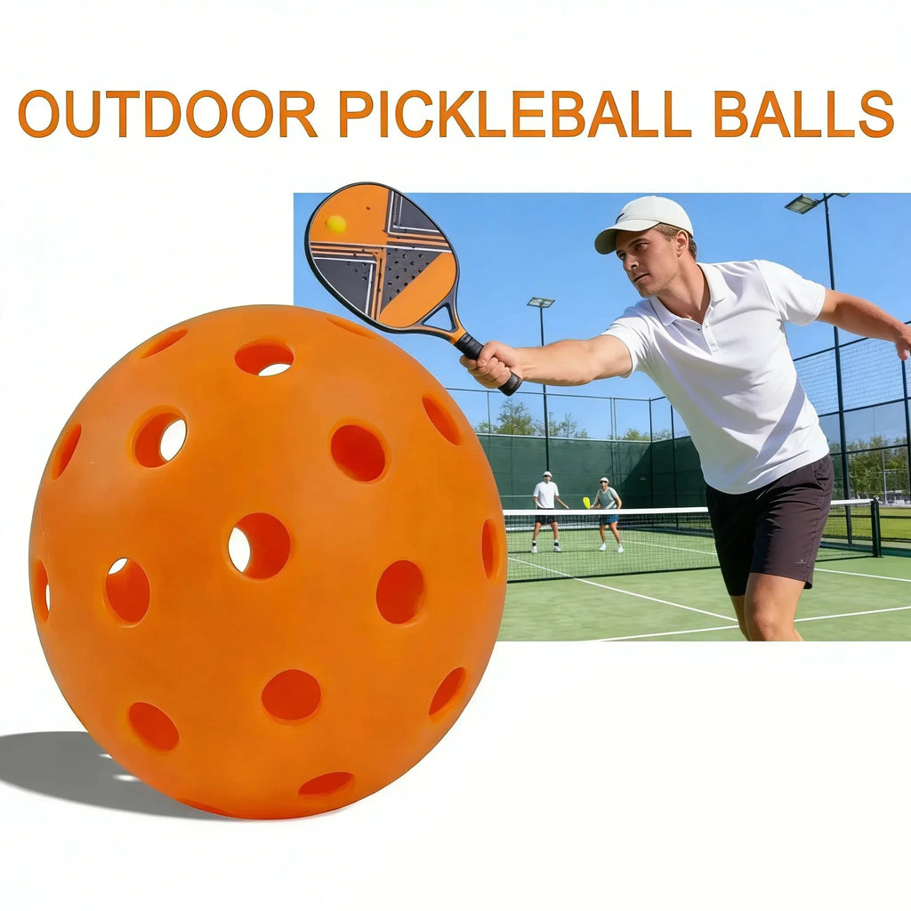 Outdoor Pickleballs – 6/12 Pack